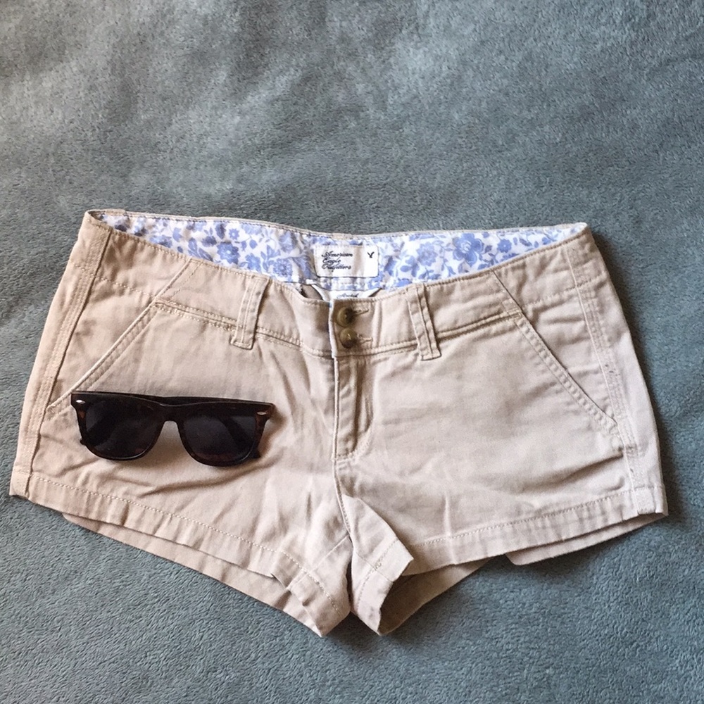American Eagle Stretch Low Rise Shorts